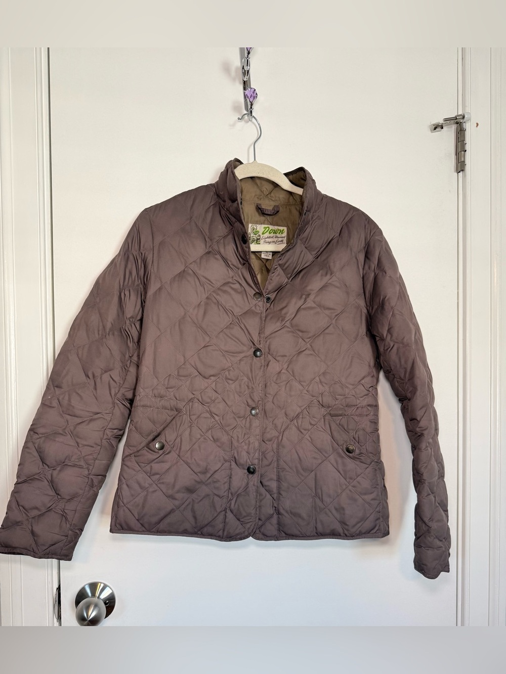 Women’s Vintage Eddie Bauer EB550 Goose Down Quilted Jacket